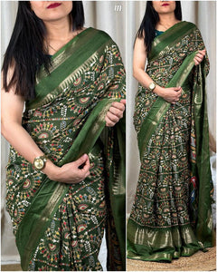 SOFT COTTON DENT SAREE - Saree.IN - Saree