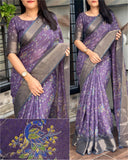 A perfect soft cotton sarees that will make feel comfortable wherever you go - Saree