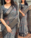 A perfect soft cotton sarees that will make feel comfortable wherever you go - Saree