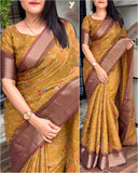 A perfect soft cotton sarees that will make feel comfortable wherever you go - Saree