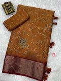 A perfect soft cotton sarees that will make feel comfortable wherever you go