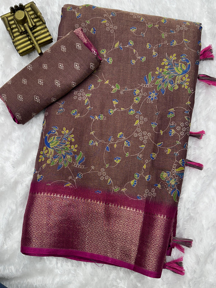 A perfect soft cotton sarees that will make feel comfortable wherever you go