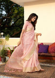 Kora Silk With Double Blouse | MANYA | LT FABRICS |