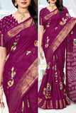 Jaipuri Cotton Rajwadi Print Saree - Saree