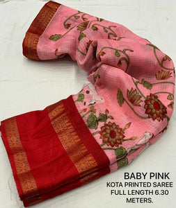 soft kota doria saree - Saree